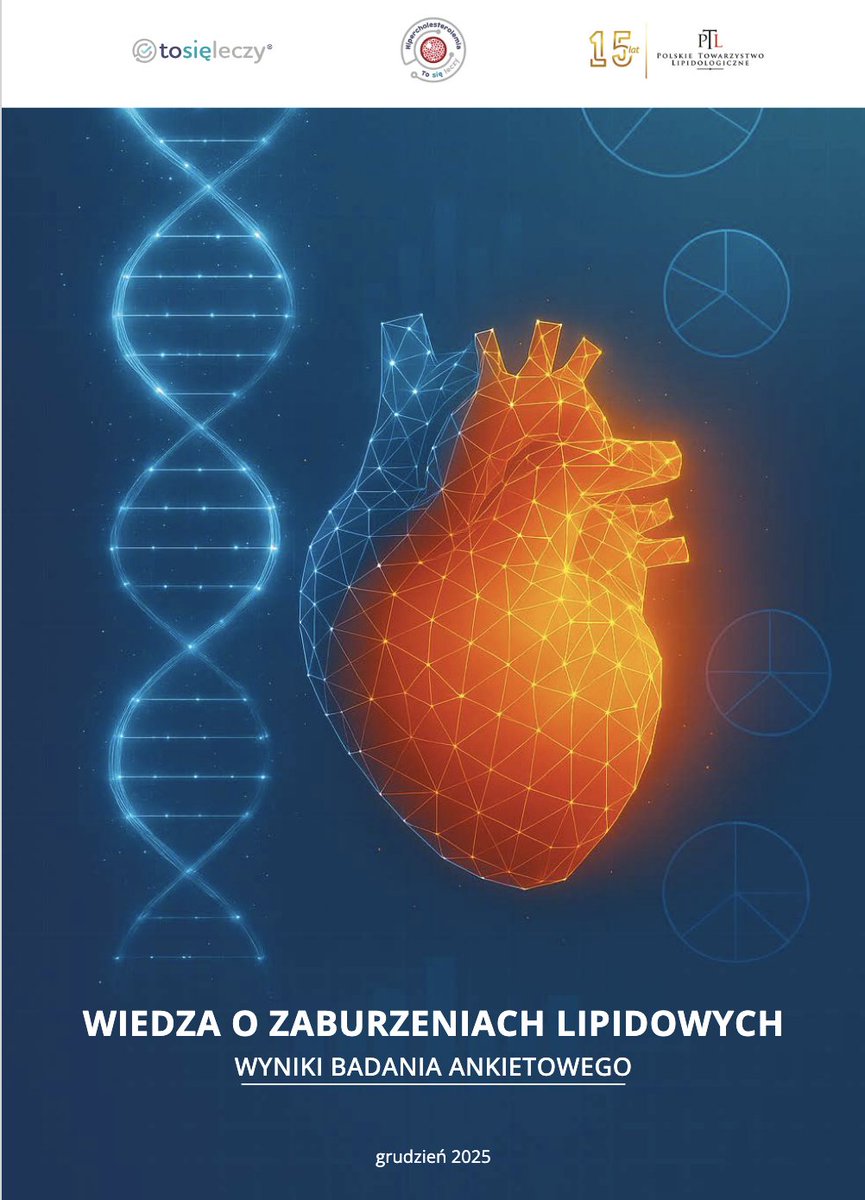 Zapraszamy na stoisko Fundacji TO SIĘ LECZY na XV Kongresie PTL <a href="/PoLACongress/">Polskie Towarzystwo Lipidologiczne</a> na którym premierowo dostępny jest raport z wynikami badania ankietowego wśród pacjentów z zaburzeniami lipidowymi oraz inne materiały edukacyjne.

W raporcie o tym, co Pacjenci wiedzą o:
👉