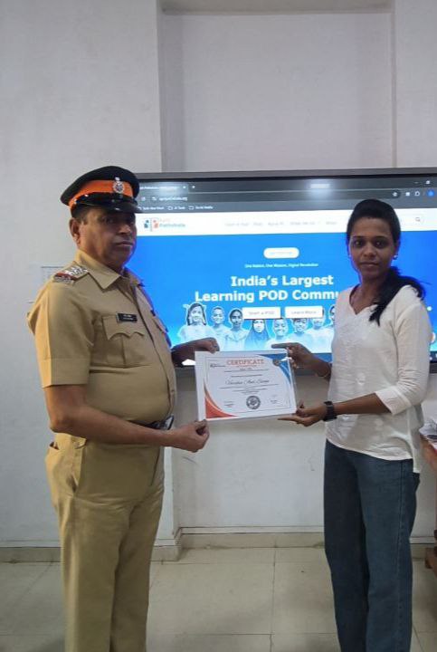Celebrating the success of our constable batch at Tech Veer Naigaon!
Completed their digital training and proudly received certificates.
Wishing them continued growth and confidence in their work. 
#TechVeerNaigaon #DigitalSkills <a href="/malpani/">Dr Aniruddha Malpani, MD</a>