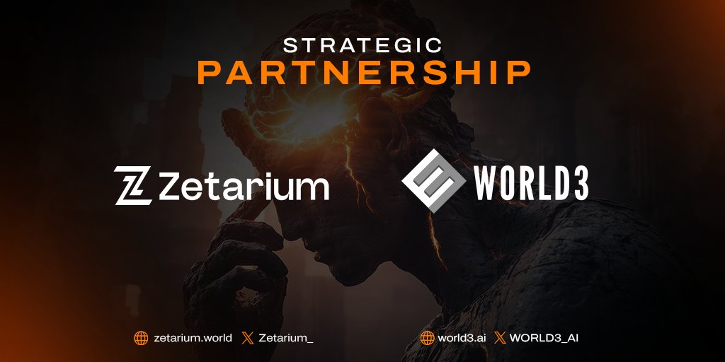 Zetarium_'s tweet image. Partnership Announcement

Zetarium is proud to partner with @WORLD3_AI | Pioneers building the world’s first Web3-native expert AI agent workforce.

Together, with Zetarium get ready for some next-gen utility.

More details soon. 🌐