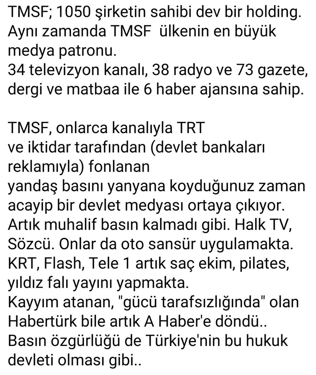 Hani hiçbir ekonomik durumu "Devlet" işletmiyecek ve kontrol etmiyecek idi!!!
