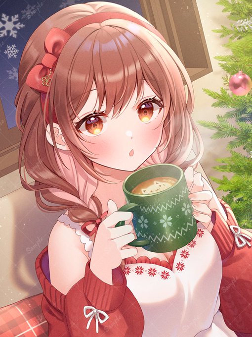 外は寒いね❄️ #桜音ウェブポン 