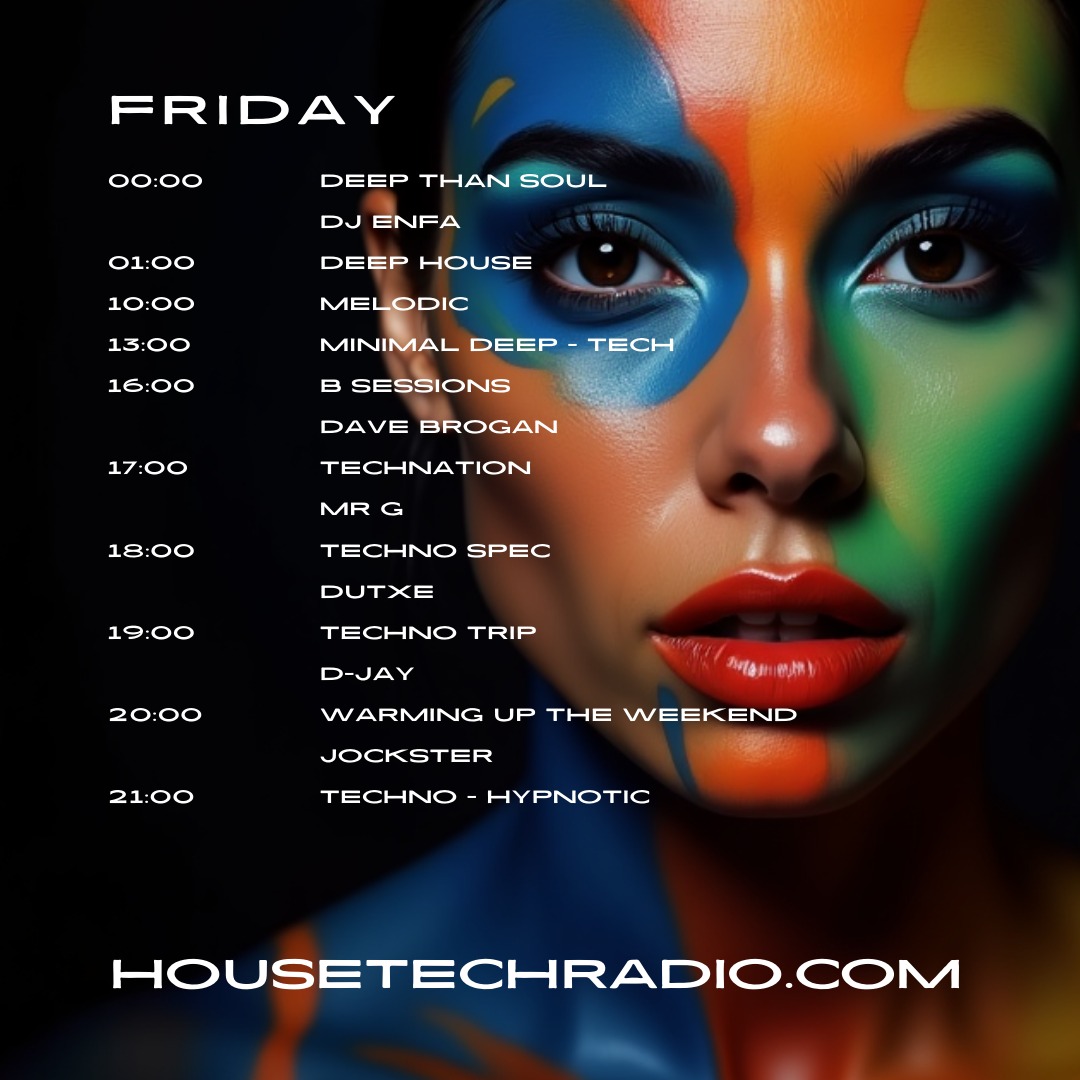 The weekend has finally landed.
Don't touch that dial... A full day of quality tunage on the mighty HTR awaits you! 🎧🎧🎧