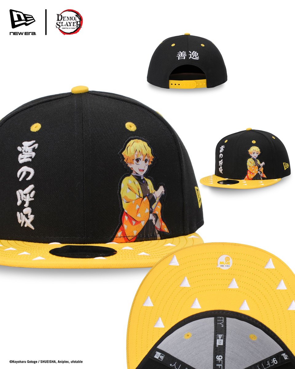 NewEraCapPH's tweet photo. The slayers have landed.
New Era PH × MUSE: Demon Slayer.
Limited drop. First come, first served. 

(1/2)

#NewEraPHYear10 https://t.co/mYmZiPaa9h