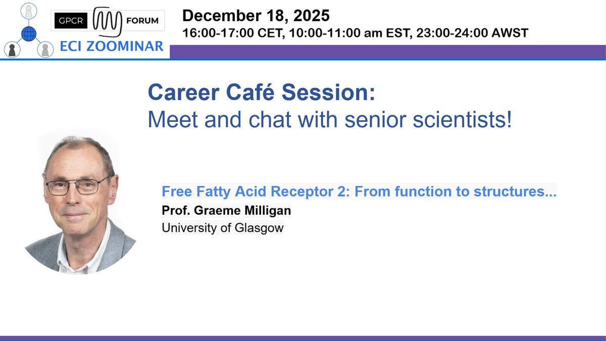 GPCR ECI Zoominar tweet media