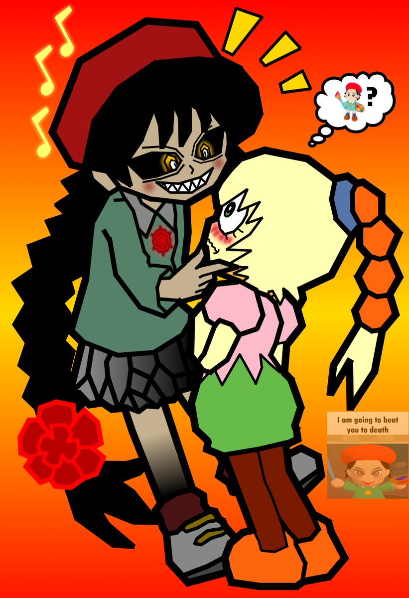 LShadow15's tweet photo. guys rate my #Adotiff fanar-

Wait what the fu- who's this chick?
#kirby #adeleine #tiff #fanart https://t.co/KsvUJA8yXf