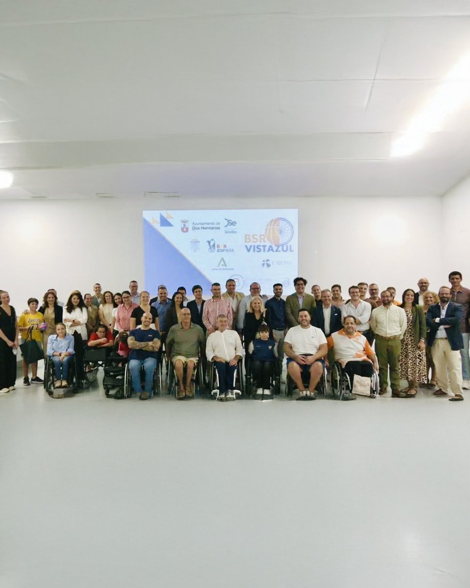CehamSL's tweet image. Hemos formado parte, como patrocinador destacado, de la presentación del proyecto deportivo 2025/26 del Club Baloncesto en Silla de Ruedas Vistazul, celebrada en Dos Hermanas. 

+ info en ceham.com/patrocinio-de-…

#CBRVistazul #Inclusión #CambiandoVidas