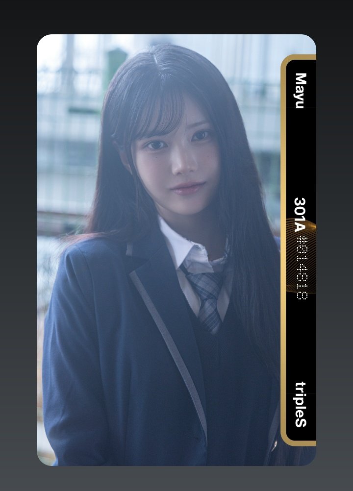 tripleS objekt giveaway 🃏 prize: mayu AA301 & kaede AA107 how to