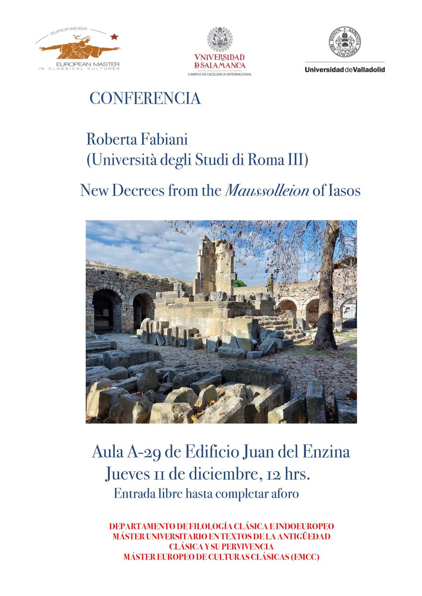 Filología Clásica e Indoeuropeo - USal tweet media
