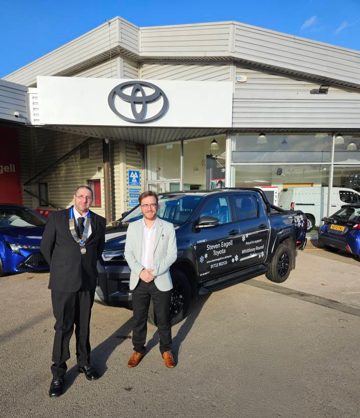 Our Peterborough Centre is supporting the Whittlesey Round Table, a charity that raises funds for those in need each year with its Christmas Float 🎄

We're proud to supply a Toyota Hilux to lead this year's float, which will be touring the local area over the next two weeks.