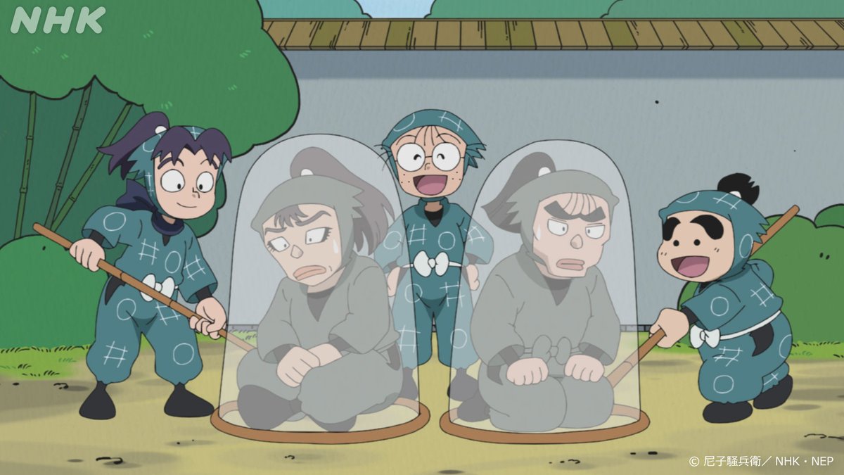 来週の #忍たま は… 8(月) 暗殺者の鳴き声の段 9(火) 立派なリーダーの