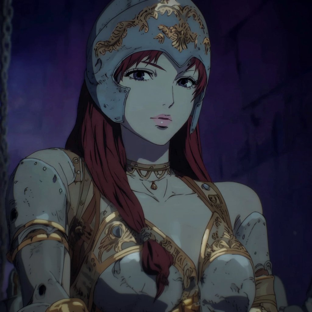 Gothic anime portrait