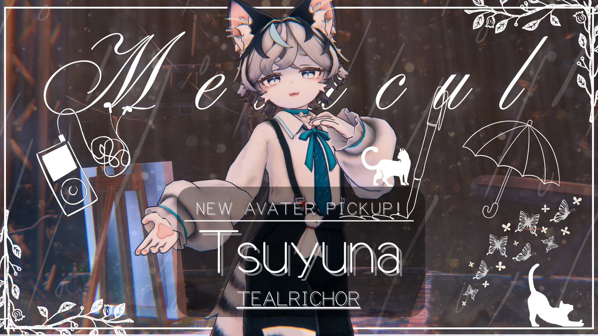 metacul_project's tweet image. イラストレーター・Tonan初の3Dアバター、アメリカンショートヘアと雨がモチーフの「ツユナ」が12月5日に登場。[VRChatアバター紹介]
metacul-frontier.com/?p=29248

Tonanさんが運営するBOOTHショップ「TEALRICHOR」からアバター「ツユナ」が本日19:00から発売！…