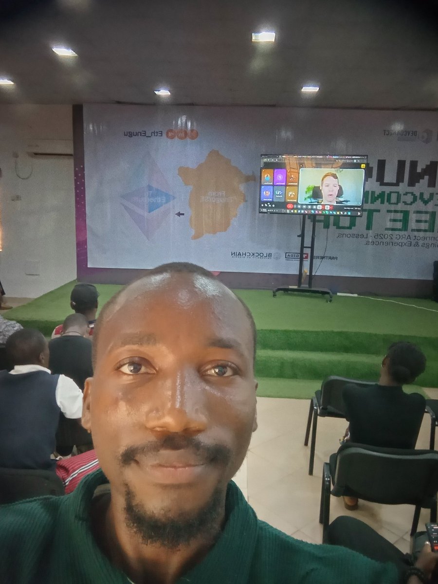 Active_code247's tweet image. Had an excellent time at the @Eth_Enugu DevConnect meetup where I had a senior colleague speak to me that revitalized my spark again for writing Blockchain codes @Snapcrackle  thanks for the exposure