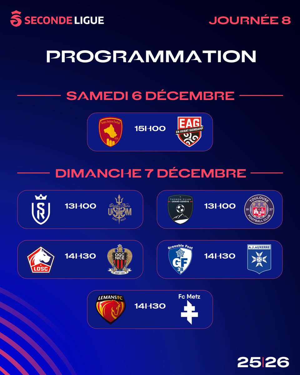 RT by @AJA: RT by @AJA: 🚍 Déplacement à Grenoble ce dimanche pour nos joueuses ! 🗓️ Le programme complet de la 8e journée de @SecondeLigue 👇 #TeamAJA