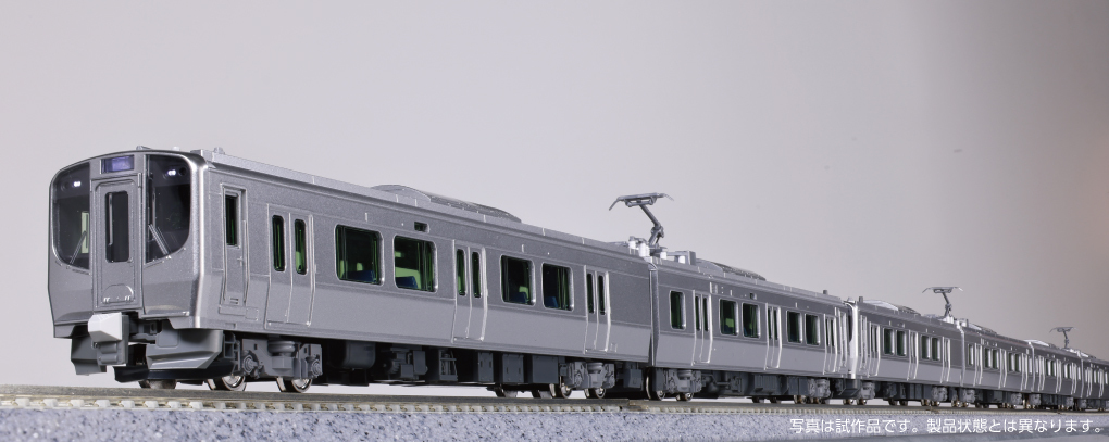 試作品紹介】 まずは701系との併結。低床車体を再現しつつも実感的な