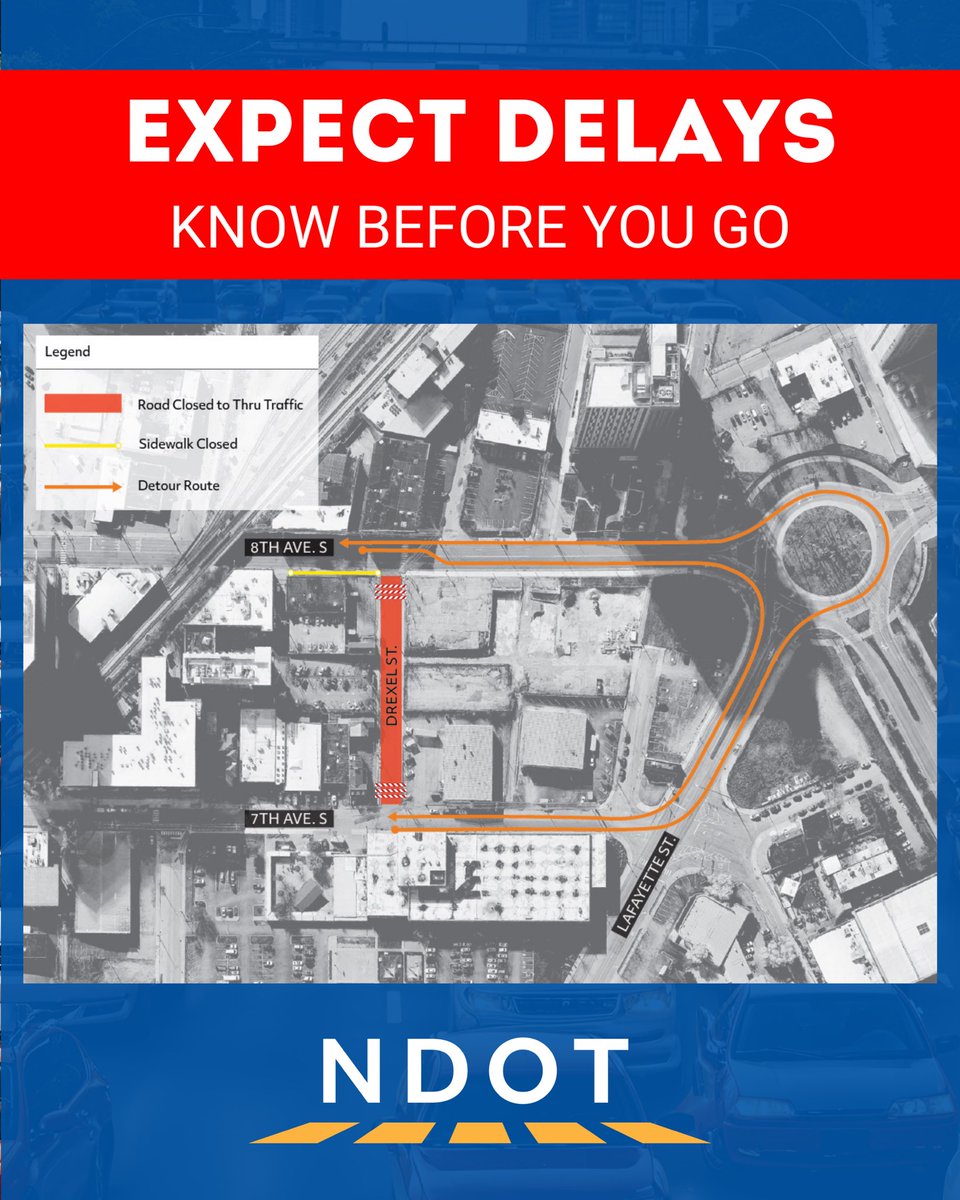 Nashville Department of Transportation tweet media