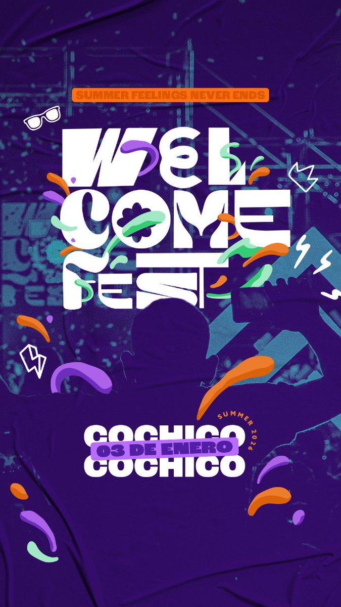 3 de Enero llega WELCOME FEST - COCHICÓ

accesos en planetaentrada.com y promotores

#WelcomeFest