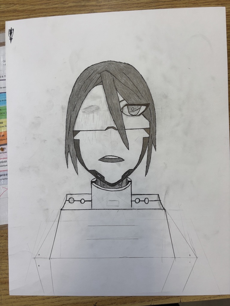 KARR_7902's tweet image. //5/12 already huh. I still don't got anything, maybe my WIP Elster art for art class (I suck at drawing ;-;)