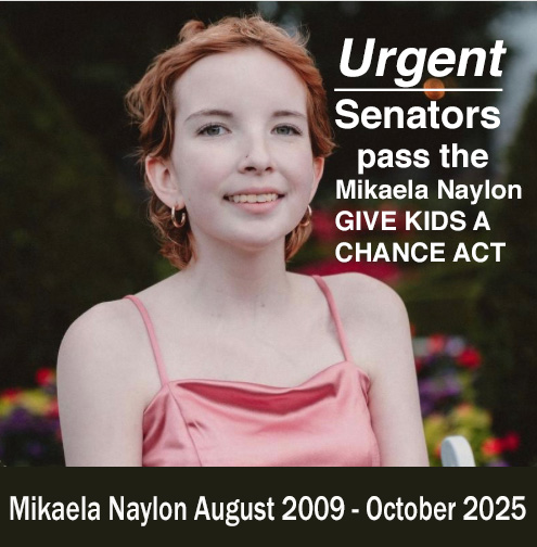 Pass the Mikaela Naylon Give Kids a Chance Act Now! The House of Representatives passed it by unanimous vote! This should be a quick and easy task for the Senate. #ChildhoodCancer kids are waiting for something good to happen with cancer research and treatments! Please step on