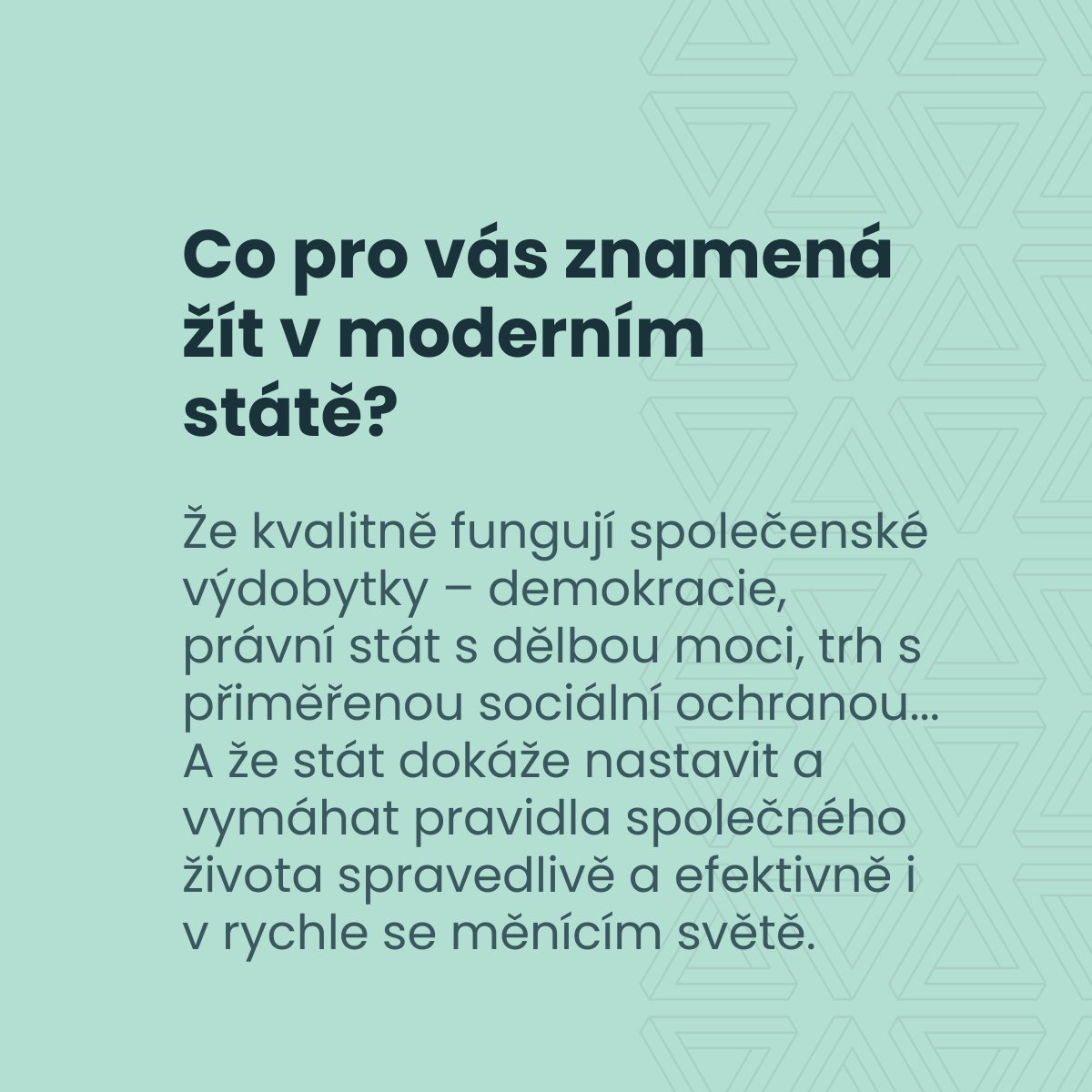 Aliance pro moderní stát tweet media