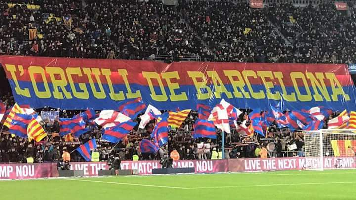 La grada d’animació del FC Barcelona o també anomenada Espai d’Animació (EDA) es va crear la temporada 2016/17. 
Se'ns ha criminalitzat constament arran dels suposats insults (sí, suposats pq encara no hem vist els expedients).
Hem fet una feina d'animació no valorada. 
Obrim fil
