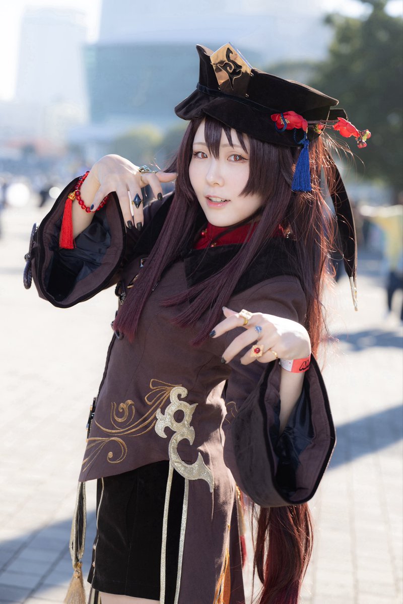 RT @leah_cos_: ⚠︎コスプレ 原神/胡桃 . 📷ひろのんさん(@_hironon