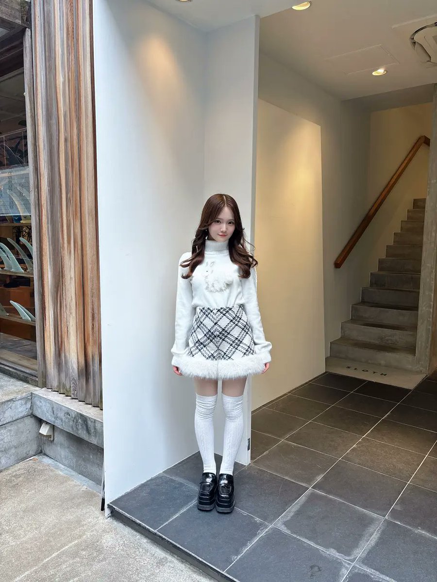 リリーエミュリ Rilly emulie ミニワンピース Rilly emulie Mini Knit Onepiece｜evelyn（エブリン）公式通販サイト
