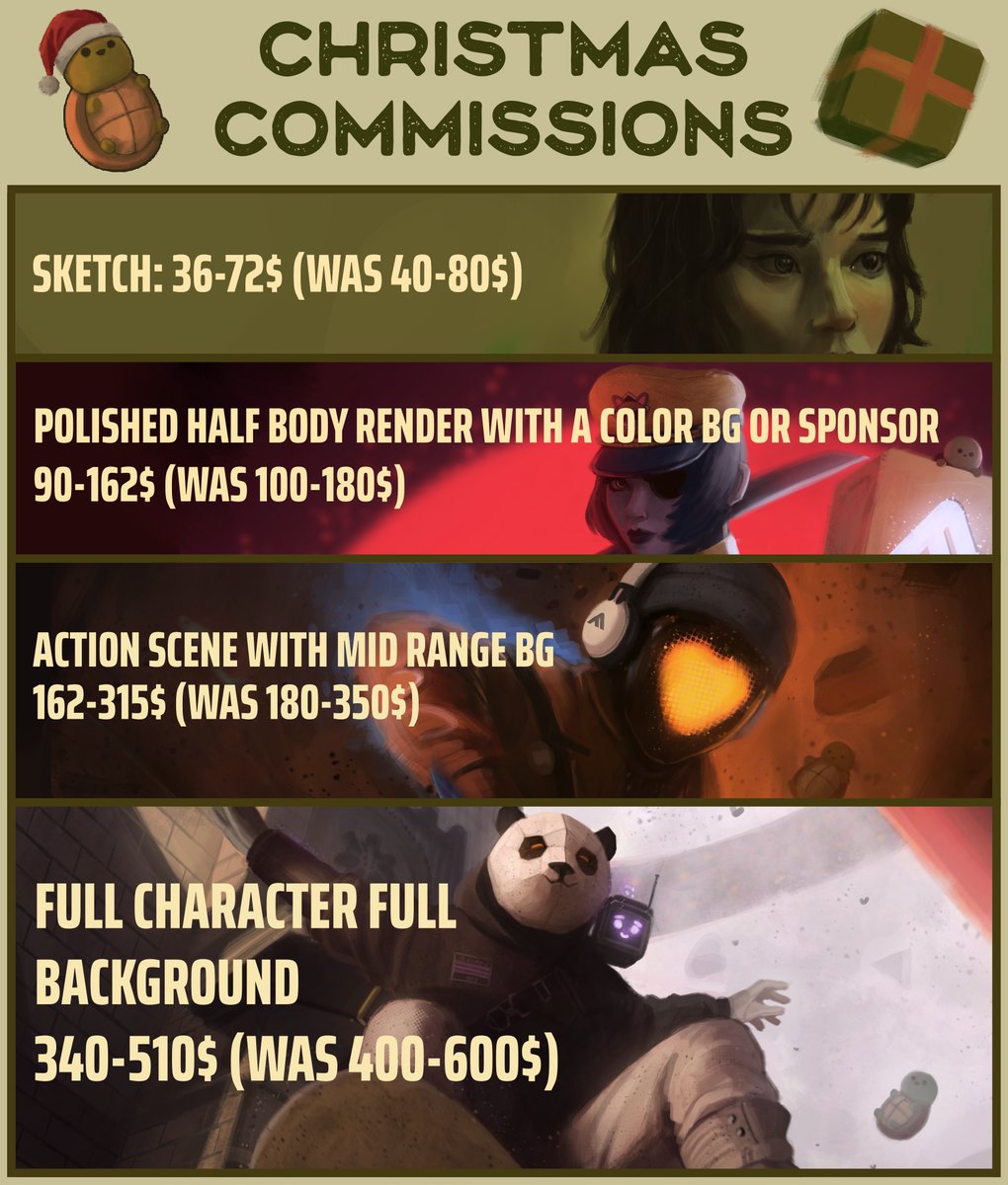 🚨 The Commission Sale starts now! DM for more info! Shares and any other engagement are very much appreciated.  
🚨 Runs until 10 slots are filled 🚨