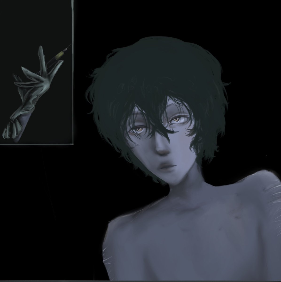 imori_im's tweet image. #bsdart #DazaiOsamu #BSD #art