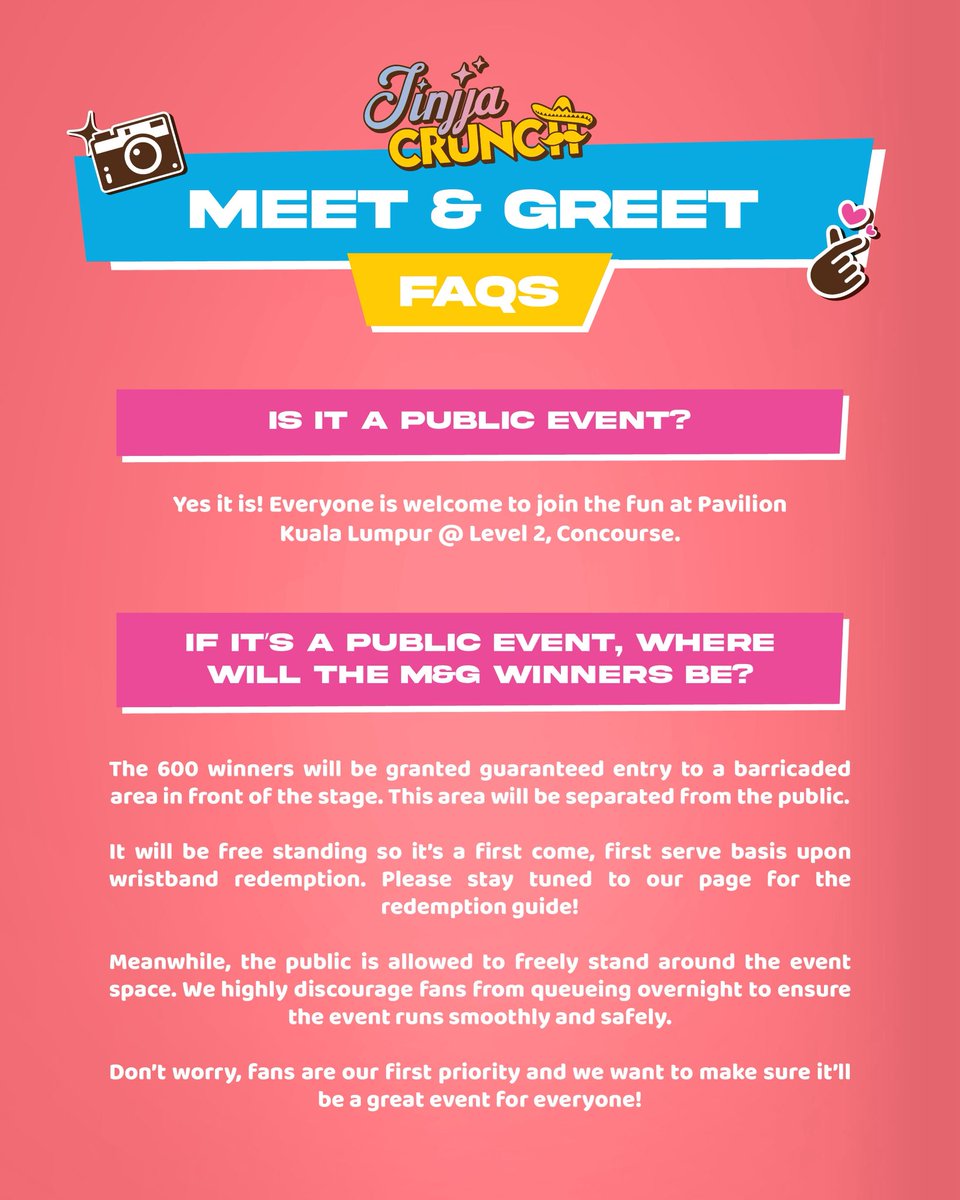 misterpotato_my's tweet image. We hear you and your concerns! 

We will be releasing more details on the event soon, please stay tuned! Min will try our best to make this a great event for everyone okay 🥹🙏