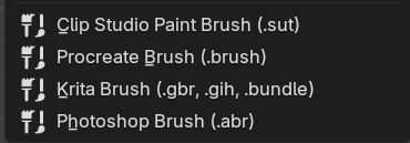 QPointillart's tweet photo. A massive update to GPSketch is coming! 
A LOT of bug fixes and improvements!
The sidebar got SO much more now!
Addition to rounded caps options, force fill and force flat for fill layer...
And introduction to import brushes from your fav 2D apps! 
I'm finishing the update soon!! https://t.co/cR528CuV39