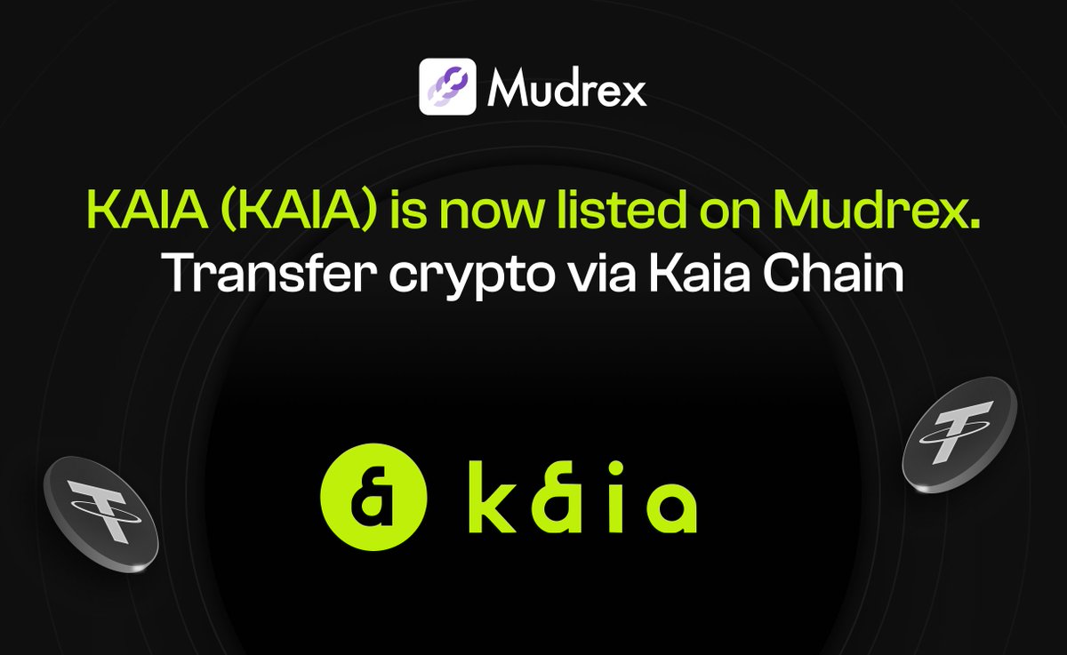 🚀Update: USDT x @kaiachain Integration is LIVE on Mudrex! $KAIA listing:  KAIA is now available for Spot trading on Mudrex USDT rails: Utilize the  Kaia network for all your USDT Deposits &