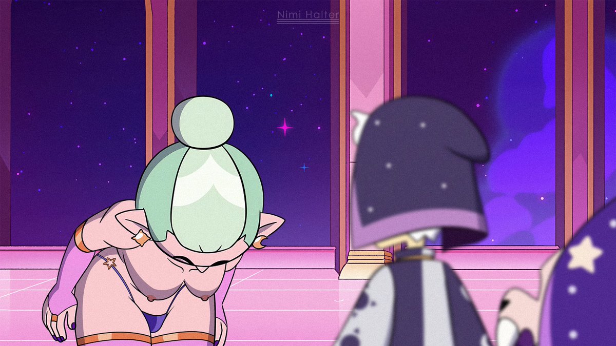 Edit of Odalia Blight from the Owl House. Do you guys think she's a fan of the outfit the Collector has given her?