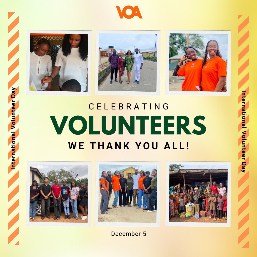 voofafrica's tweet photo. Happy International Volunteers Day😁

To every volunteer, either by a small act of kindness or a grand gesture.

We appreciate you all💚

#InternationalVolunteersDay #IVD2025 #growththroughservice https://t.co/llyguOGG3H