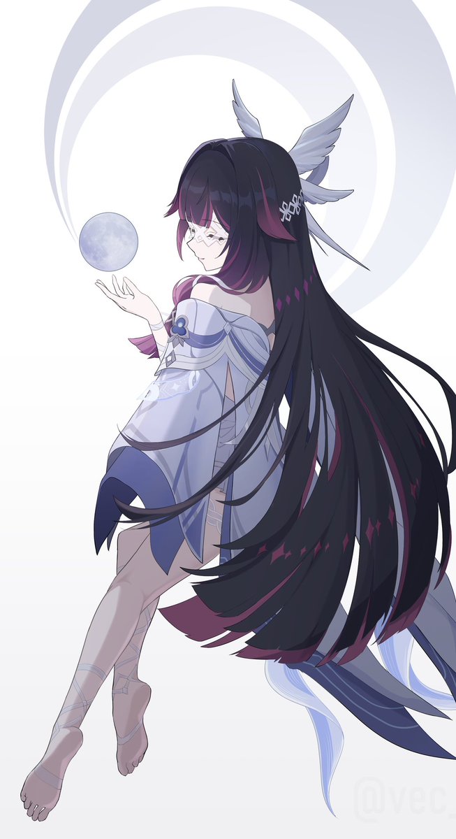 vec_ka's tweet photo. 月の少女　#Columbina https://t.co/1fvglI5S9k