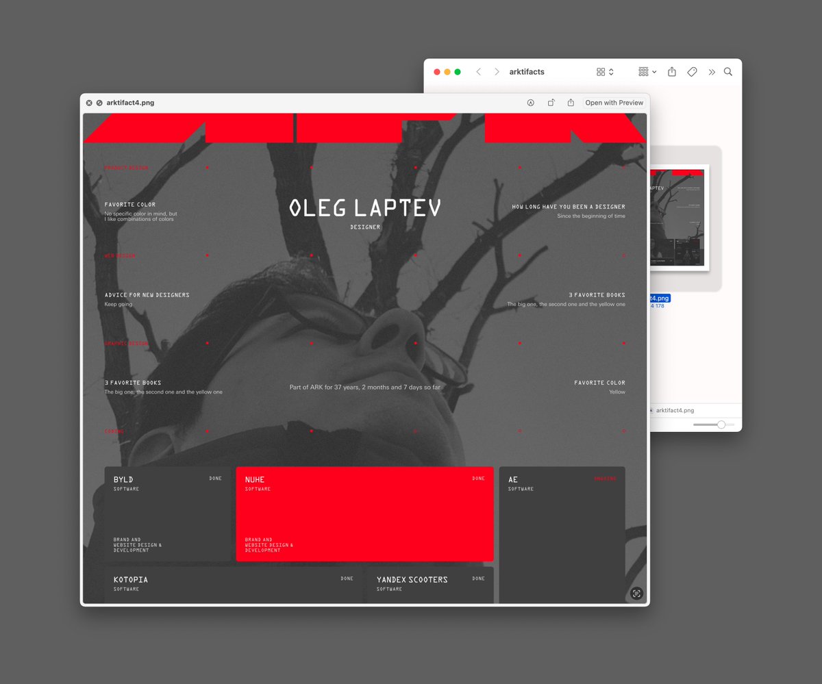 Λrktifacts of the future;
Exhibit №1;
Potential;