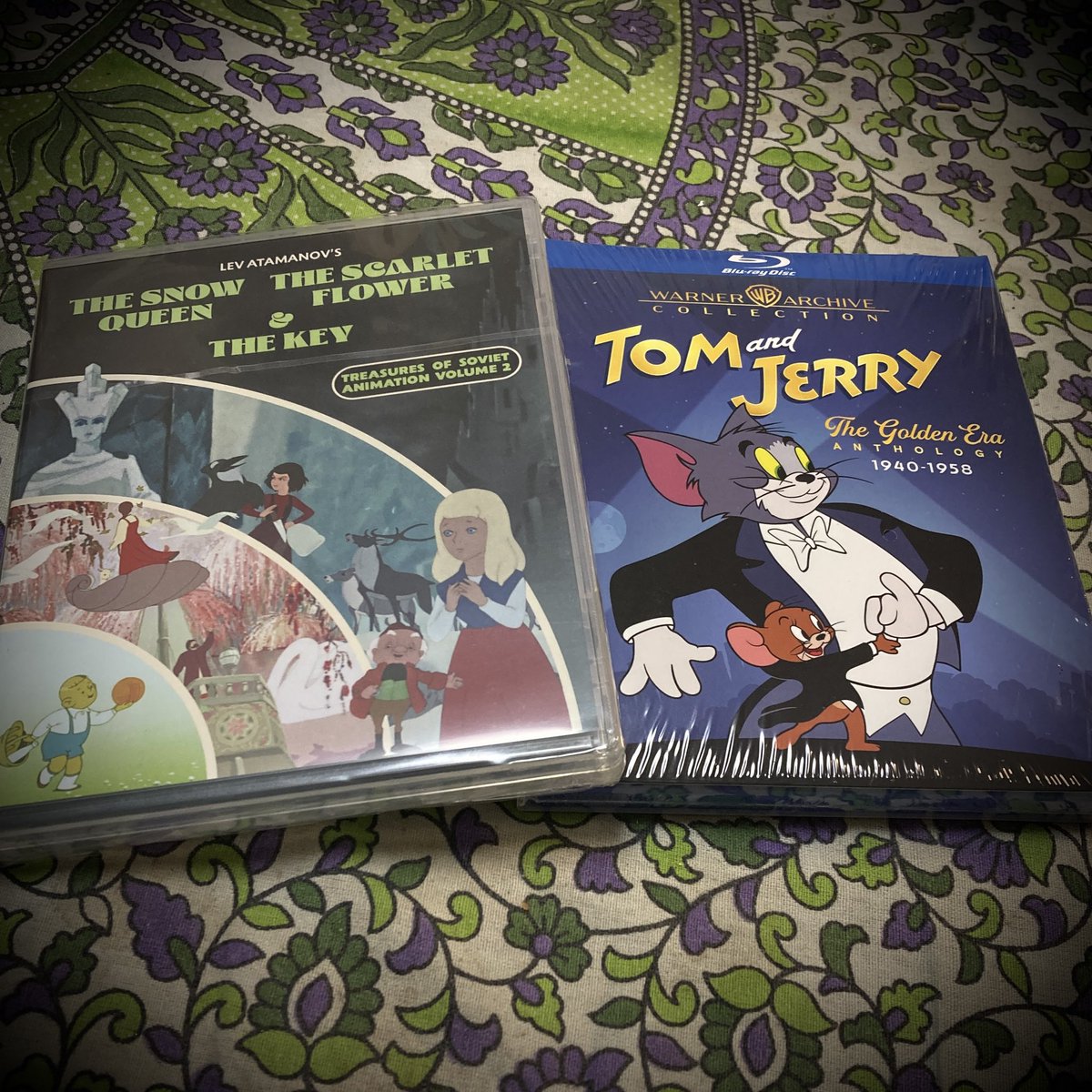 貪欲にも自分への誕プレをビデマさんで買い足し。『雪の女王』含むソ連