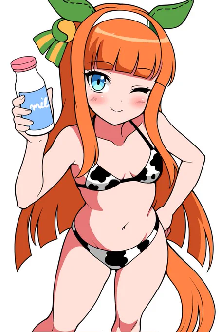 牛柄スズカさん #サイレンススズカ