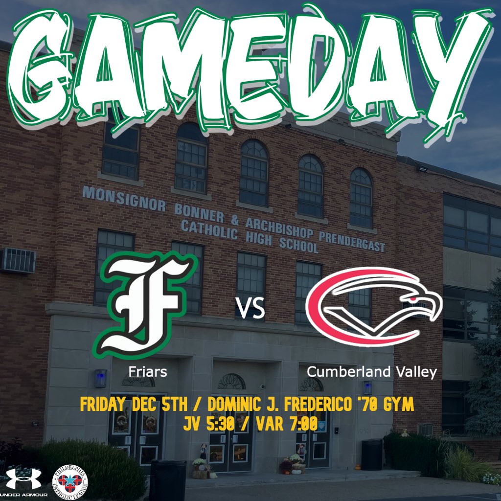 🏀 Home Opener 🚨

📅: December 5th (Friday)
🔰 🆚 <a href="/cvboyshoops/">CV Boys Basketball 🦅</a> 
⏰:  JV (5:30 PM) Varsity (7:00 PM)
📍:  BonnerPrendie HS (PA)
🎟️: gofan.co/event/5382928?…
📺: fan.hudl.com/usa/pa/drexel-…