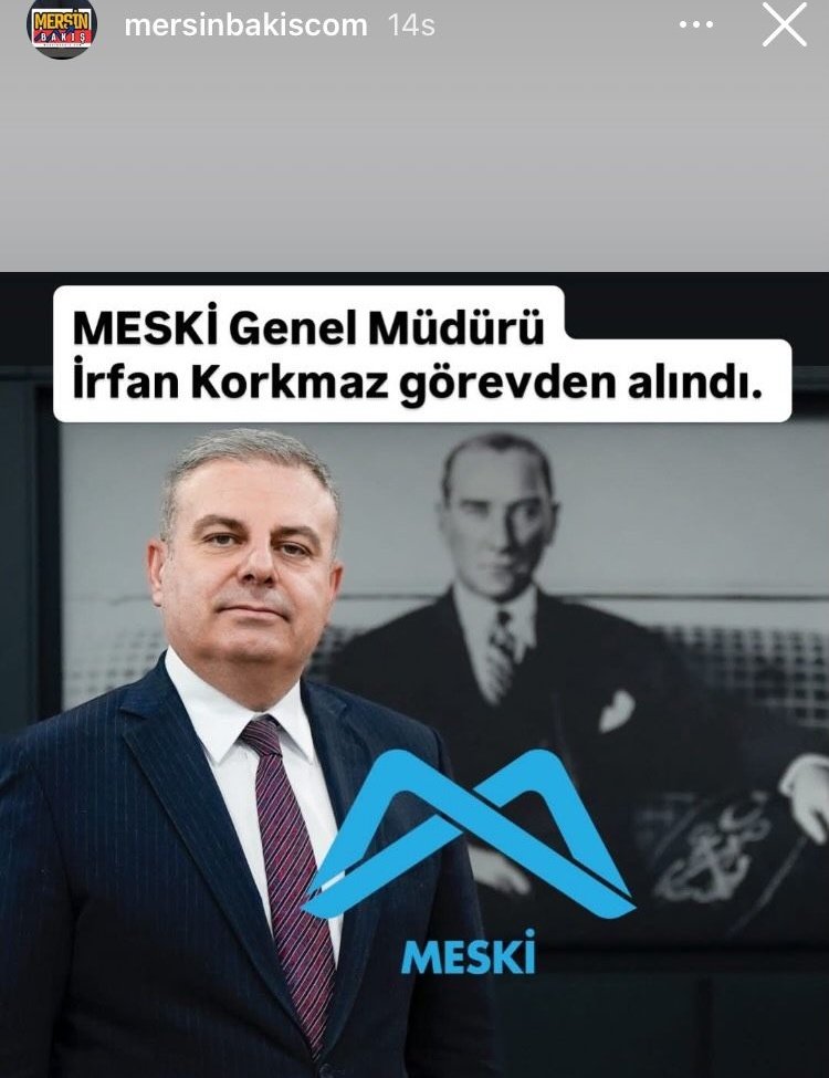 Mersin'de can yakan su sorunu, kelle aldı.
*
CHP'li Mersin Büyükşehir Belediye Başkanı Vahap Seçer.  .
*
MESKİ Genel Müdürü İrfan Korkmaz'ı görevden aldı