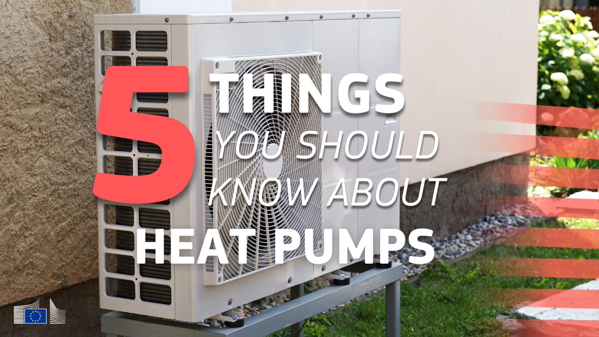 Energy4Europe's tweet image. Time to get your facts straight on #heatpumps!

We’re busting 5 common myths, from cold-climate performance to noise levels. 

Find out what’s real and what’s not ✅️❌

➜ link.europa.eu/Mnhtk3

#EnergyFacts #EnergyEfficiency