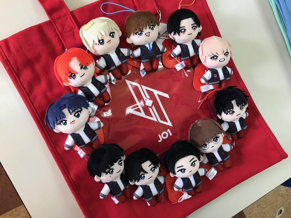 jo1 gigo コラボ ぬいぐるみ コンプ　トートバッグ　セット jo1 gigo コラボ ぬいぐるみ コンプ トートバッグ セット