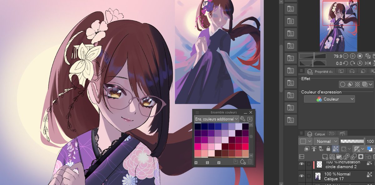 Une belle dame en kimono 🩷
J'essaie de me remotiver à poster un peu et d'arrêter d'avoir peur de déranger !!!!krkrkrk