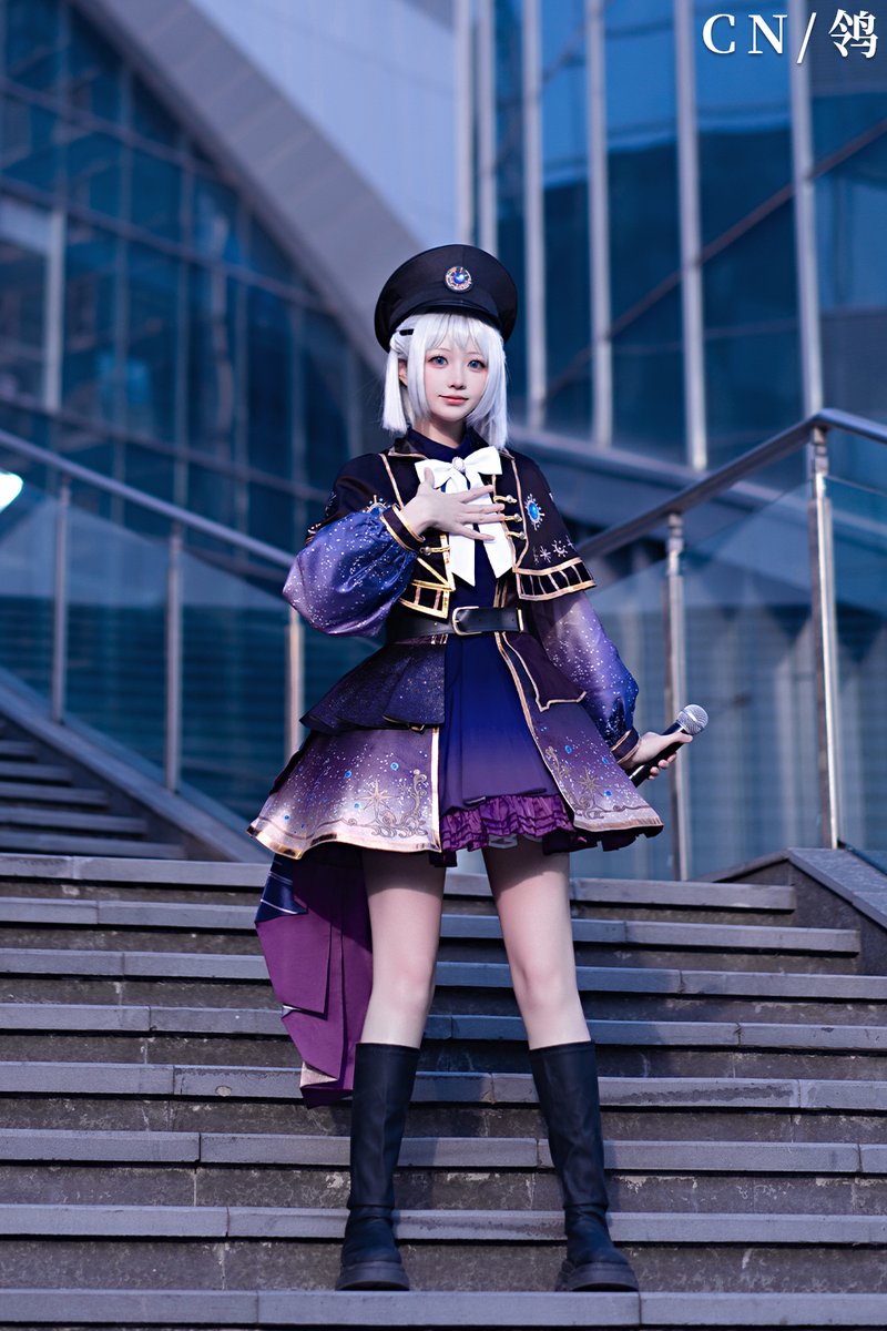 コスプレ 学マス 葛城リーリヤ極光 学園アイドルマスター 学マス 極光 葛城リーリヤ コスプレ衣装