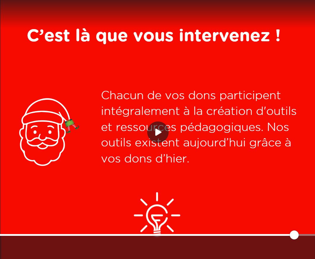 🎅Vite, faites un don au Cartable Fantastique pour Noël : cette année plus que jamais, nous avons besoin de vos dons 🙏🎁
Retrouvez, en vidéo,  les bonnes raisons de nous aider !👉youtu.be/QzQr0vYpllc

Faites votre don en ligne sur 👉helloasso.com/associations/l…
