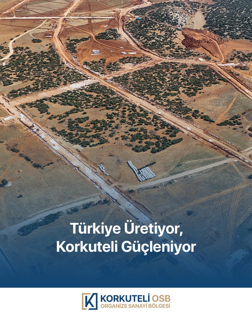 Korkuteli OSB, Türkiye’nin üretim gücüne katkı sağlayan yeni bir sanayi merkezi olarak hızla gelişiyor.
Altyapı çalışmalarımız, bölgenin ekonomik potansiyelini güçlendirmek ve yatırımcılar için sürdürülebilir bir üretim alanı oluşturmak amacıyla kararlılıkla sürdürülmektedir.