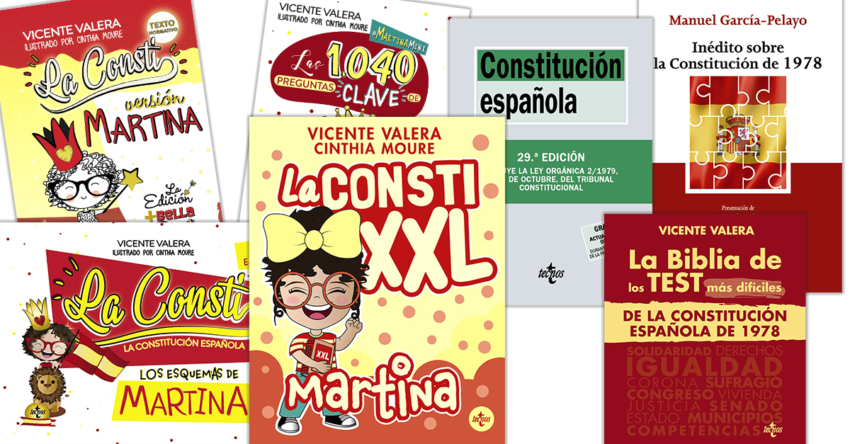 🎉 ¡SORTEO ESPECIAL DÍA DE LA CONSTITUCIÓN! 🎉

Con motivo del Día de la Constitución Española, en Editorial Tecnos queremos celebrarlo regalando varios ejemplares de nuestras obras destacadas sobre el Texto Constitucional. 

#DíaDeLaConstitución #ConstituciónEspañola #SORTEO