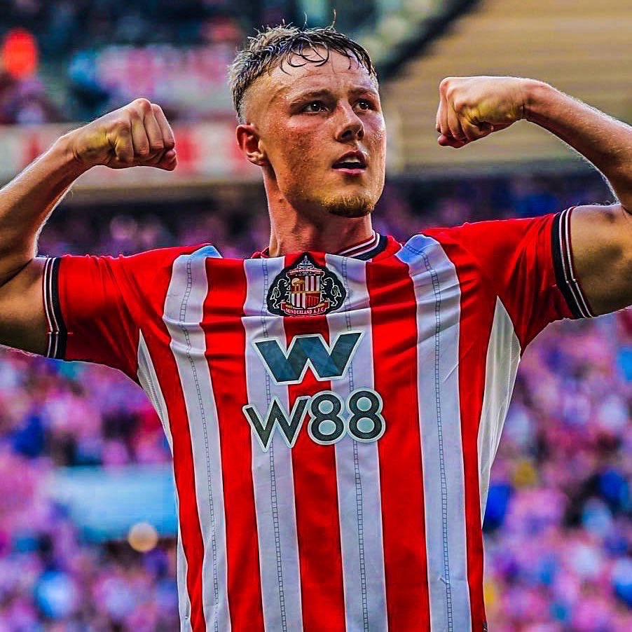 🔴⚪️🗣️ Sunderland director of football Florent Ghisolfi: "In terms of squad-building our attitude is to first improve the squad as individuals. Today when you see Dan Ballard, you understand. I can go to the market, all of them, I cannot find a Ballard." 

"He is Sunderland —