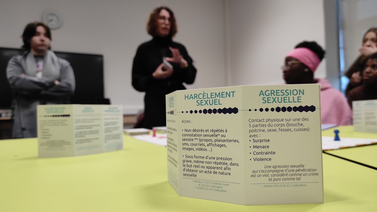 Ludo-pédagogie et prévention des risques psychosociaux en entreprise : nos élèves de BTS SP3S <a href="/LvvNumerique/">LvvNumerique</a> <a href="/NiortAgglo/">Niort Agglo</a> ont exploré le sexisme au travail à travers des jeux sérieux animés par Sandrine BLANCHE (ARACT). 🎲 Une expérience qui renforce engagement &amp; réflexion critique