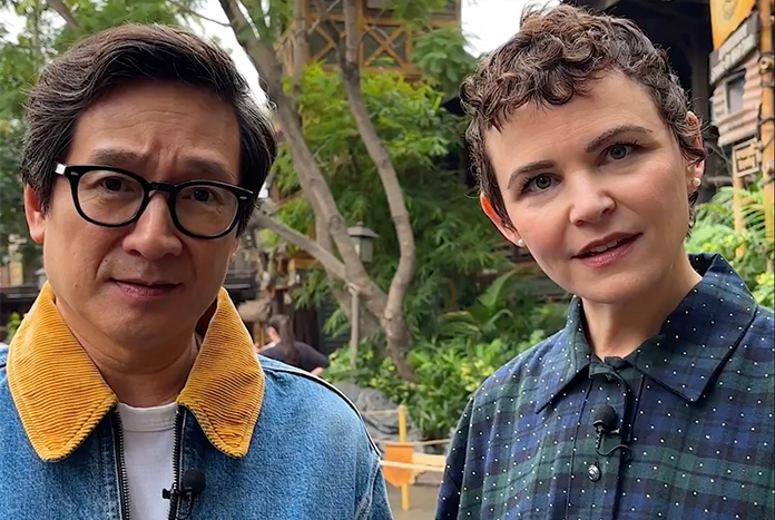 JediNewsNetwork's tweet photo. Hold on to your Potatoes as Ginnifer Goodwin and Ke Huy Quan Ride Indiana Jones Adventure at Disneyland - https://t.co/p64KYEPFT9 #StarWars @StarWars @IndianaJones #KeHuyQuan #GinniferGoodwin #Zootopia #Zootopia2 @DisneyParks #Disneyland #IndianaJones #ShortRound https://t.co/GgnvGfQBHx